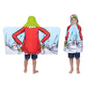 Franco Grinch By Dr. Seuss Holiday Kids Bath/Pool/Beach Soft Cotton Terry Hooded Towel Wrap, 24 In X 50 In,(Official Dr. Seuss P