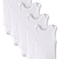 Carter'S 5-Pack S/L Bodysuits - White- 6 Months
