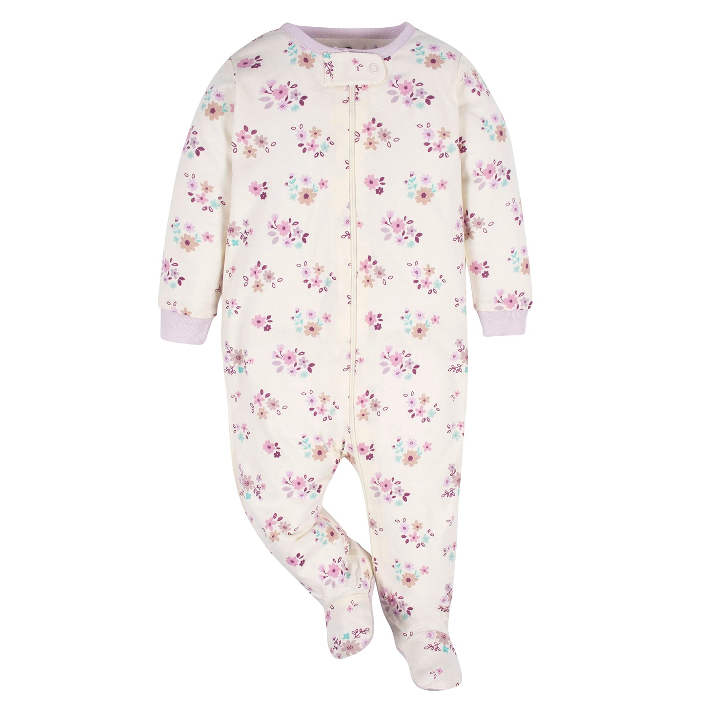 Gerber Baby Girls 2-Pack Sleep 'N Play Lavender Garden Preemie