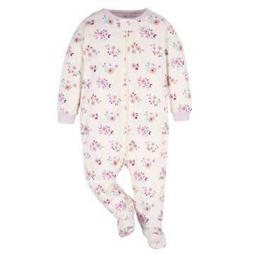 Gerber Baby Girls 2-Pack Sleep 'N Play Lavender Garden Preemie