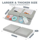 Toua Comfortable Soft Baby Support Bathtub Kneeler Mat Knee Saver Cushion And Bathroom Elbow Rest Pad Set