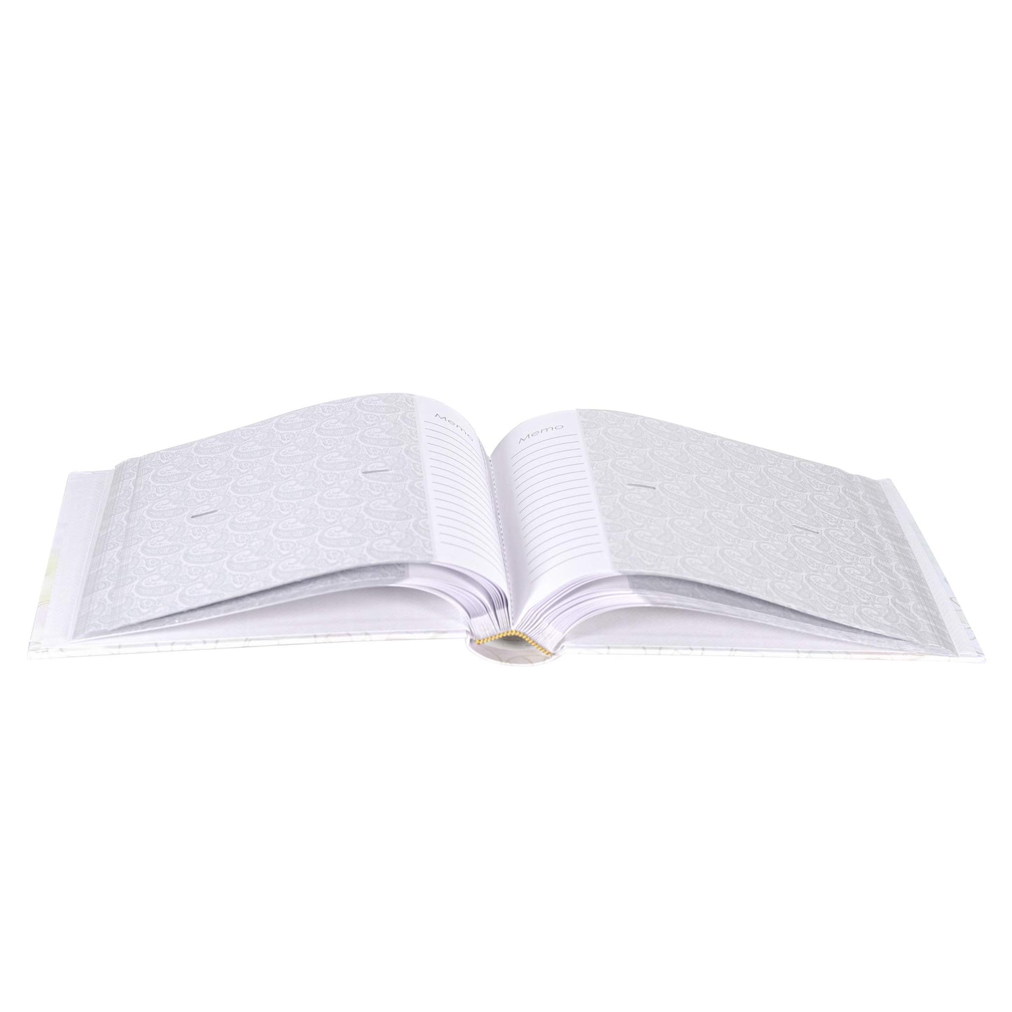 Malden International Designs 2 Up 4X6 Photo Album With Memo Writing Area Sweet Baby Watercolor Cover Book Bound White