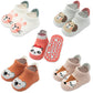 Exegawe Baby Socks With Grippers 5 Pairs Toddler Kids Cartoon Floor Ankle Non Slip Socks(Style B, M/1-3T)