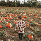 Mozikqin Toddler Baby Halloween Outfit Boy Girl Pumpkin Sweatshirt Crewneck Pullover Sweater Long Sleeve Shirt Fall Clothes (Ove