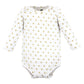 Hudson Baby Unisex Baby Cotton Long-Sleeve Bodysuits, Girl Mommy, Preemie