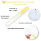 Pafason Baby Round Tip Safety Manicure Nail Scissors And Baby Glass Nail File Set, Stainless Steel, Czech Float Glass, Ideal Sho