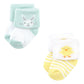 Hudson Baby Baby Holiday Newborn Terry Socks, Valentine Easter, 0-6 Months