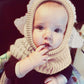 Bienvenu Toddler Hat Scarf Earflap Hoodie, Pink, One Size
