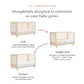Babyletto Lolly 3-In-1 Convertible Baby Crib With Toddler Bed & Daybed Conversion - Strong, Durable And Easy Assembly - Greengua