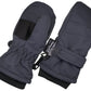 Children Toddlers And Baby Mittens Made With Thinsulate,And Fleece - Winter Waterproof Gloves By Zelda Matilda, Dark Gray, 2 - 3