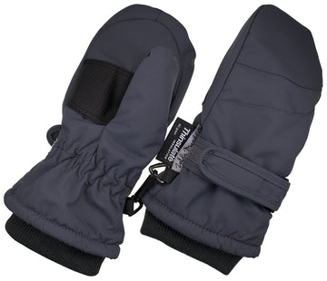 Children Toddlers And Baby Mittens Made With Thinsulate,And Fleece - Winter Waterproof Gloves By Zelda Matilda, Dark Gray, 2 - 3