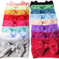Toptim Baby Girl Bows Nylon Headbands Jacquard Design for Newborn Infant Toddler Little Girls (16-Pack)