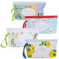 Febsnow 4 Pack Baby Wipes Container, Reusable Portable Wet Wipe Pouch,Wipe Dispenser Container,Baby Travel Wet Wipe Holder