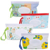 Febsnow 4 Pack Baby Wipes Container, Reusable Portable Wet Wipe Pouch,Wipe Dispenser Container,Baby Travel Wet Wipe Holder