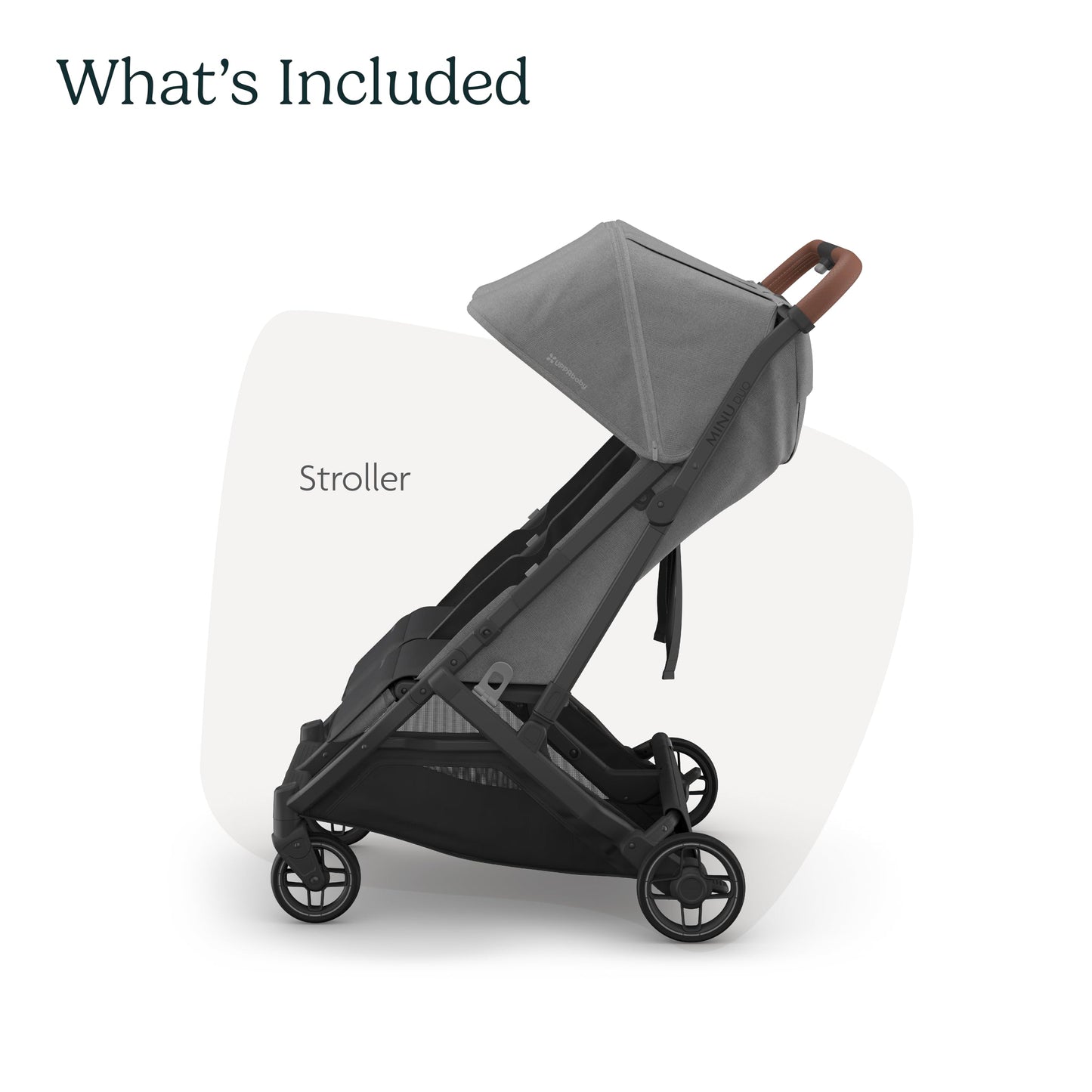 Uppababy Minu Duo Side-By-Side Double Stroller - Lightweight + Compact Design For Travel - Easy Fold- From Birth To Toddler - In