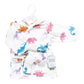 Hudson Baby Unisex Baby Plush Animal Face Bathrobe, Girl Dinosaur, 0-9 Months