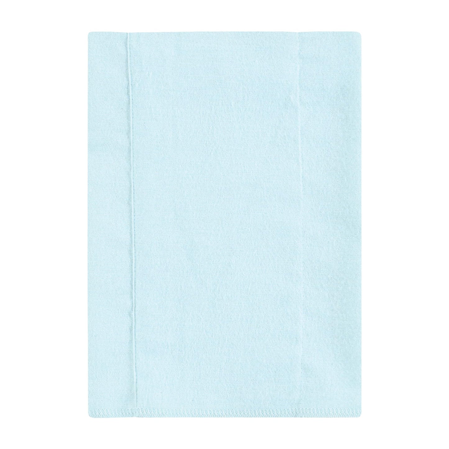 Hudson Baby Unisex Baby Flannel Burp Cloth 7Pk, Citrus Mint, One Size