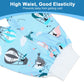 Moomoo Baby Waterproof Diaper Pants For Potty Training 2 Packs Nighttime Diaper Short For Boys