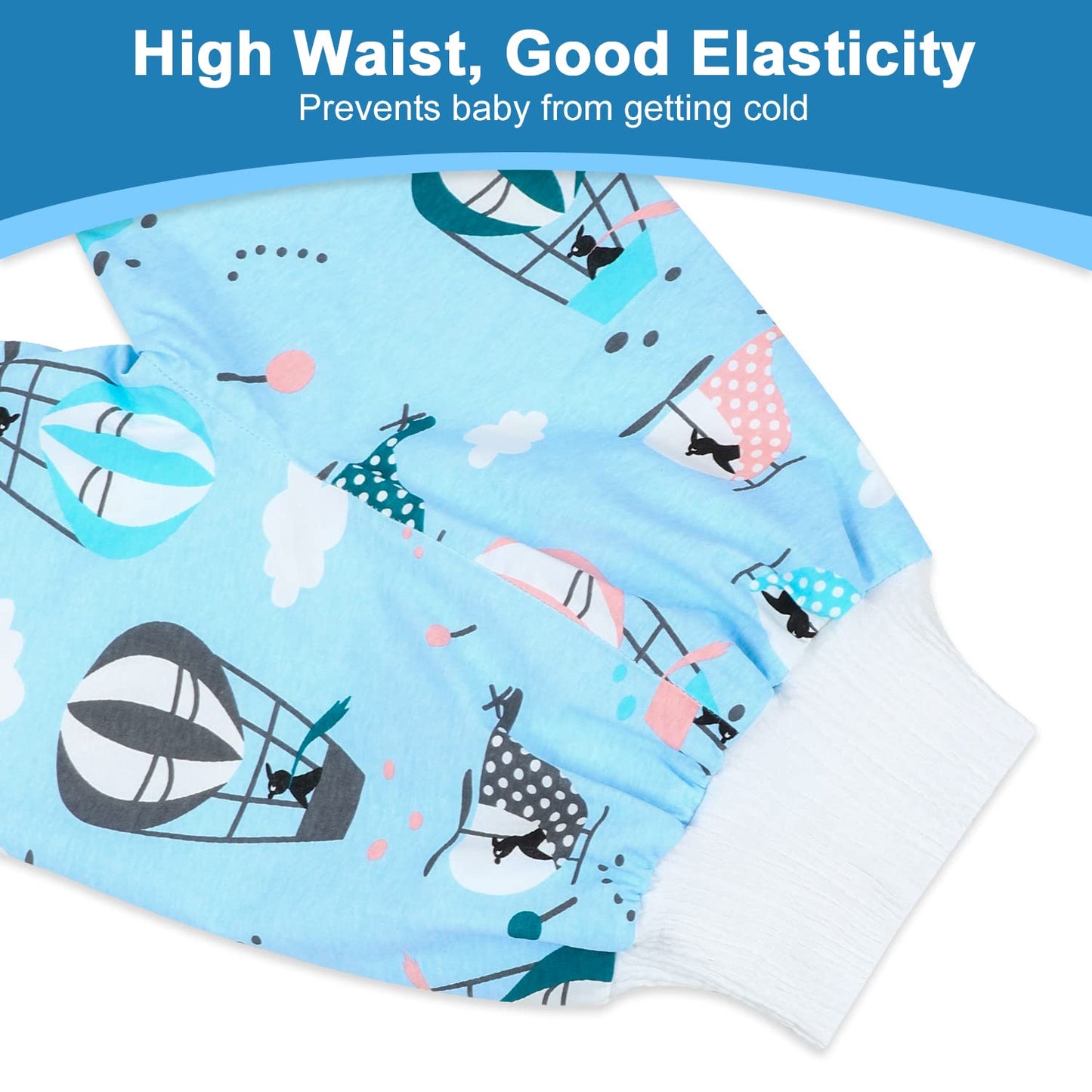 Moomoo Baby Waterproof Diaper Pants For Potty Training 2 Packs Nighttime Diaper Short For Boys