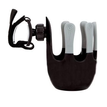 Nuby Universal Cup Holder Withtextured Grips: Travel And Stroller Accessory