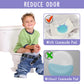 REFLYAWAY 150 Packs Super Absorbent Urine Pads Portable Child Used with Travel Potty Bags Disposable Liners for Toddlers, Toilet