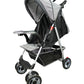 Amoroso Single Stroller - Baby Stroller With Four Wheels - Lightweight Stroller - Convertible Stroller With Extra Storage Space