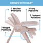 Delta Children Little Folks 2-In-1 Slimfold High Chair For Babies And Toddlers, Pink