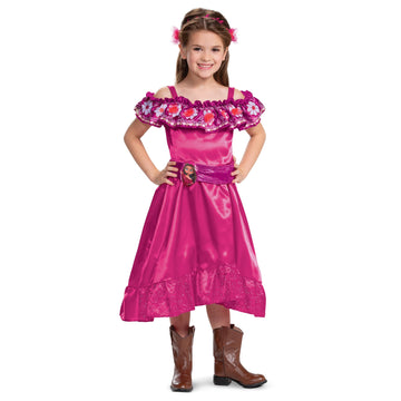 Lucky Costume Spirit Untamed Deluxe Movie Outfit For Girls, Official Kids Size Spirit Costume, Size Extra Small (3T-4T) Multicol