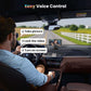 Baby Car Camera With Exit Reminder - Alerts To Remove Baby/Pet, Prevents Heatstroke, 1080P Hd, 4X Zoom, Ir, Voice Control, Anti-