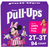 Pull-Ups Girls' Potty Training Pants, Size 2T-3T Training Underwear (16-34 Lbs), 94 Count
