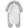 Travel Bug Baby & Toddler 2-In-1 Head Support Duo Head Support For Car Seats, Strollers & Bouncers - Grey