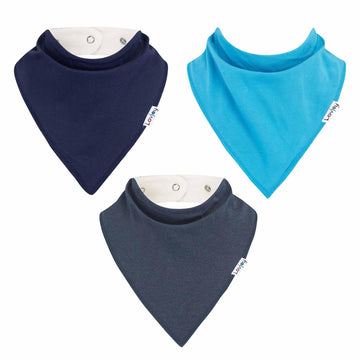 Lovjoy Large Bandana Bibs - Special Needs Bibs - For Older Children, Youth And Adults - Practical, Absorbent And Stylish (Set 08