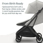 Uppababy Minu V3 Travel Stroller | Lightweight + Compact Design | One-Hand Fold + Unfold | From Birth + Overhead Compatible | Sa