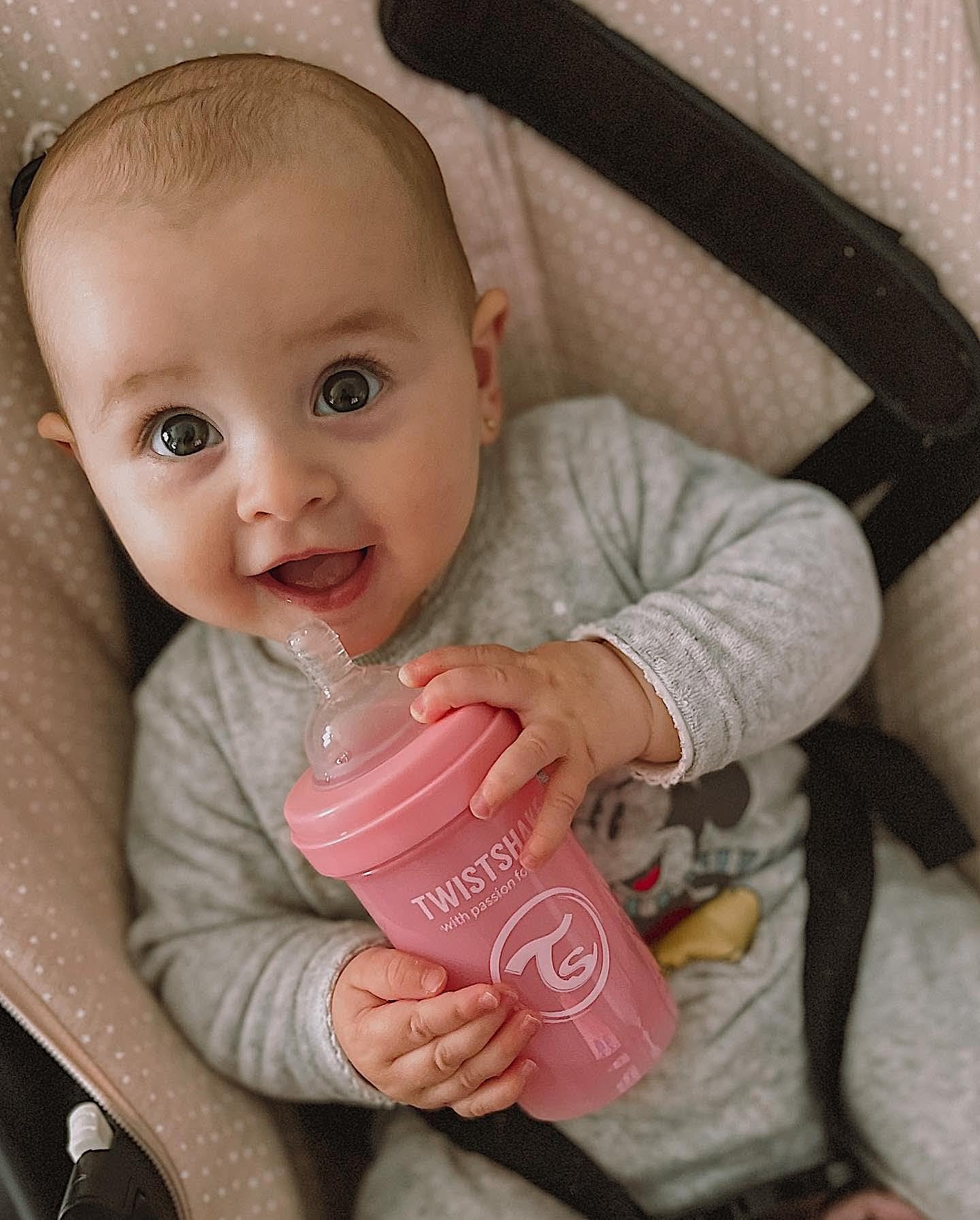 Twistshake Anti-Colic 180Ml / 6Oz Pastel Pink