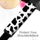 Mokiwala Car Seat Belt Pad Cover, 4-Pack Soft Car Safety Seat Belt Strap Shoulder Pad For Adults And Children, Suitable For Car