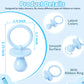 50 Pacifiers For Baby Shower Game Boy, 2.75 Plastic Pacifiers Baby Shower Game, Bulk Baby Shower Pacifiers For Gender Reveal Bab