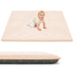 ACOMOPACK 1.3 Thick Baby Play Mat for Floor 71x79 Large Water-Repellent&Non-Slip Memory Foam Mat for Kids,Toddlers,Soft Velvet N