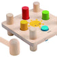 PlanToys (7142) Wooden Dollhouse Family Mom, Dad, Son, Daughter
