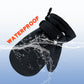 Toddler Waterproof Mittens Fleece Lined Baby Boys Girls Winter Warm Glove Kids Snow Infant Ski Mitten For 3M-5T (Black, 1-2T)