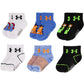 Under Armour Baby Boys Multi Pack Quarter Sock, Dark Blue, 6-12 Months