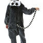 Atoz Onesie For Kids, Animal Pajamas Halloween Cosplay Costume For Girls Boys, Lemur 4-5T