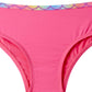 Toddler Girls Mermaid Print Pink Sizzle 2 Piece Bikini Swimsuit - 2T
