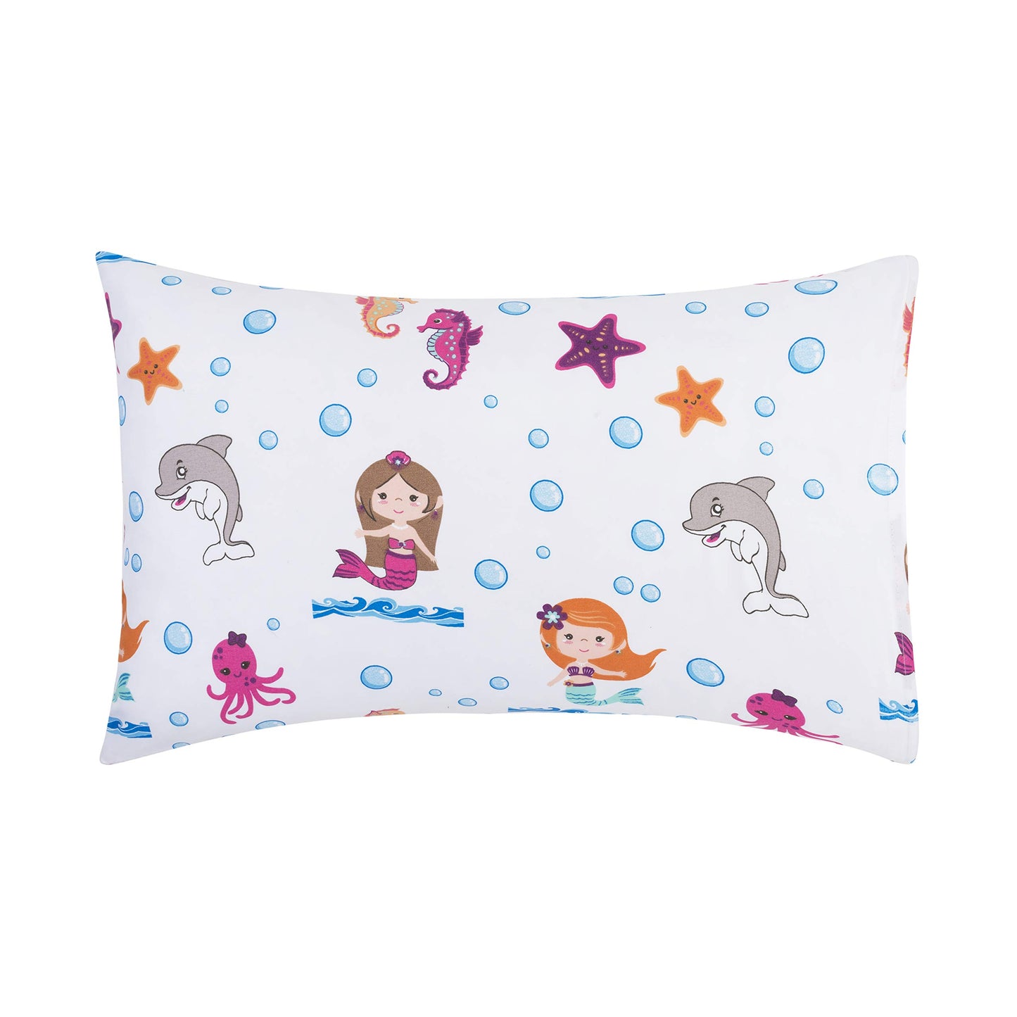 Everyday Kids 2-Pack Toddler Travel Pillowcases -100% Soft Microfiber, Breathable And Hypoallergenic - 14' By 20' Kids Pillowc