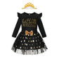 Lysmuch Kids Toddler Baby Girls Birthday Outfits Princess Vest Long Sleeve Shirt Mesh Bubble Tutu Skirt Set (D-Black-Long, 8-9 Y