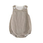 Kuriozud Unisex Newborn Baby Boy Girl Summer Clothes Sleeveless Bubble Romper Jumpsuit Overall Shorts Infant Clothing (Plaid Kha