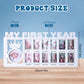Newborn Baby Picture Frame My First Year Frame Baby Photo Frame 12 Month Baby Keepsake Frames Monthly Milestone Desktop Picture