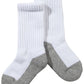 Jefferies Unisex Baby Sport Crew 6 Pk - White/Gry - 5-6.5