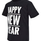 Unique Baby Boys Happy New Year 2023 Party Shirt (6, Black)
