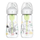 Dr Brownas Natural Flowa Anti-Colic Options+A Wide-Neck Baby Bottle Designer Edition Bottles, Ocean Decos, 9 Oz270 Ml, Level 1 N
