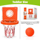 MARPPY Bath Toys for Toddlers & Kids - Bathtub Basketball Hoop with 4 Mold-Free Balls, Strong Suction Cup - Fun Bathtub and Show